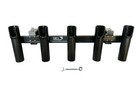 Dev Fishing Rb 150 Pole 5 Rod Trasport Travel Truck Bed Rail Holder Rack