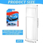 6 Pack 5 Separate Car Protector Case For Hot Wheels Mainline protector Packs