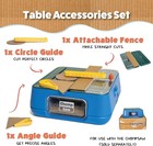 Chompsaw Accessory Set   Fence  Circle-cutting Tool   Angle Guide      