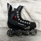 Bauer Vapor X40r Inline Black Hockey Roller Blades Hi-lo - Junior Size 5r