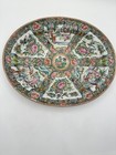 Rose Medallion Chinese Famille Large Oval Platter 14 25    X 11 5   
