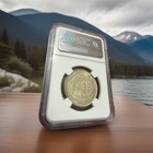 1961 Dominican Republic 1 2 Peso  Ngc Ms 62  Medio Peso  Key Date