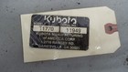 Kubota Tractor Mower T 1770 Serial   11949  Dash