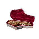 Crossrock Alto Saxophone Case   Abs Molded Hardshell-detachable Strap-champagne