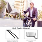 2pcs Cycling Bike Bicycle Rear View Mirror Handlebar Flexible Rearview Universal