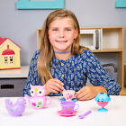Kidplokio 9pc Blue Enchanted Forest Tea Party Set For Little Girls  Ages 3 And