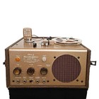 Vintage 40s 50s Bell Reel To Reel Tape Recorder Tube Amp Record O Fone Rt - 65b