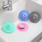 1pcs Ufo Press-type Sink Drain Plug     Pop-down  Odor-proof Seal - New