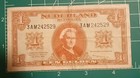 1945 Netherlands 1 Gulden Banknote 