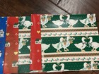 Vintage Lot Of 1960 s-1980 s Christmas Gift Wrap Paper Lot Of 18 Loose Sheets