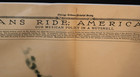 Mexican Border War Hunt Poncho Villa Chicago Tribune Centerfold - Mexicans Ride