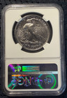 2017  25 American Palladium Eagle High Relief Fdoi 1 Oz Ms70 May Signed