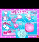 Set Of 3 Hello Kitty Mcdonald   s Toy Collectibles With Case 2002 Glamour