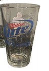 Vintage Collection Of Miller Lite Pint Glasses And Jack Daniel s Recipe Glass