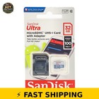 Sandisk Ultra 32gb Uhs-i Micro Sdhc Card With Adapter