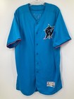 Suriel  1 Miami Marlins Game Used Jersey Spring Training Size  46