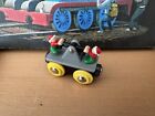 Brio Wooden Train Polar Express Bobbing Head Elf Handcar  Thomas