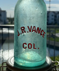 Rare Blob Top Soda  J  R  Vance Salida  Colorado 1884-86 Western Mountain Town