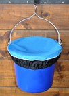 Colored Bucket Top Blue Small