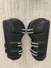 New Equifit Open Front Boots Horse - Black - Medium - Removeable Washable Liners
