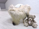 Real Icelandic Sheepskin Rug Pearly Beige Long Hair Chair Cover Area Rug 60 1