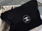 Black Beauty Pouch Chanel  Vip Cosmetic Makeup Case Organizer New