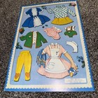 Vintage Vivi Copenhagen Carlsen Paper Doll Book Denmark 3033-3 Cut Out Unused 