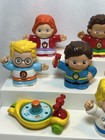 Lot Of 8 Vtech Go Go Smart Friends   3 Riding Toys Talking Figures Battery Toys
