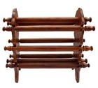 Handcrafted Wooden Bangle Holder For Women   Size  12 Inch  