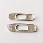 Authentic Oakley Batwolf Replacement  o  Icons Logos Polished Chrome 08-028