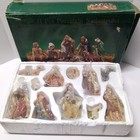 Heritage Porcelain 11pc Nativity Figurine Set 