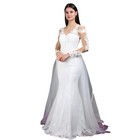 Wedding Evening Party Dresses Formal Prom Ball Bridesmaid Womens Long Gown White