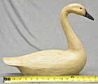 Vintage 1 2 Size Swan Decoy Excellent Condition