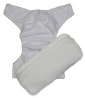 3 X See Diapers One Size Minky Baby Cloth Diaper With 2 Microfiber Inserts Each