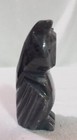 Gray Stone Owl Small Carved Figurine Sculpture Statue Paperweight 2-3 4  Tall