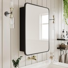 Vintage-style Bathroom Medicine Cabinet  Recessed Or Surface Mount  Wood Wall   