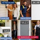 House Numbers For Outside  Address Numbers For House  Address Plaques  Featuring