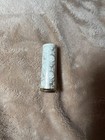 Coty 24 Vintage Lipstick  Gold Plastic Cover With White Flowers 