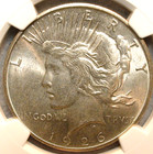 1926 P Peace Silver Dollar Ngc Ms64 Better Date Near Gem Uncirculated  1 Coin 