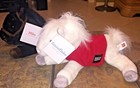 Lot Of 2 Wells Fargo Plush Pony Mascot Mike 2016 Snowflake 2011 Red White Nwt