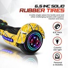 6 5  Electric Hoverboard Self Balancing Scooter Bluetooth Speaker Led Ul No Bag