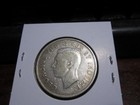 1943 Nd - Canada Silver Half Dollar - Canadian 50 Cent Coin