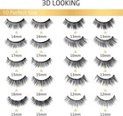 Magnetic Eyelash Kit     10 Pairs Reusable False Lashes With 2 Magnetic Eyeliner