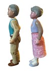 Fisher Price 1993 95 Loving Family Dream Dollhouse Grandma Grandpa Grandparents