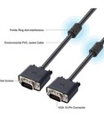 Vga To Vga Cable 15 Pin Male To Male Plug Computer Monitor Cable Wire Cord 5 Ft