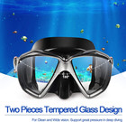 Snorkel Diving Mask Panoramic Hd Swim Mask  Anti-fog Scuba Diving Goggles temper