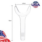 10pcs Dental Transparent Mouth Opener Lip Cheek Retractor Mouth Spreader