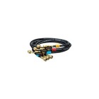 Fieldpiece Hr3b Ball Valve Refrigerant Hose Set  3  With Color Tags - 1 4x 1 4
