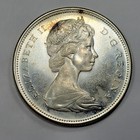 1967 Canada Silver Dollar 80  Silver High Grade Unc Nice Flying Goose  v116