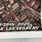 The Who Emek Concert Screen Print Sept 28 2025 Mgm Grand Garden Arena Las Vegas